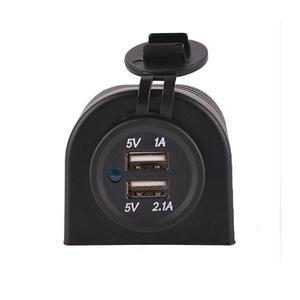 12 V/24v面板车载摩托车充电器插座12伏点烟器电源插座，带一个充电孔帐篷 - Product Image 2