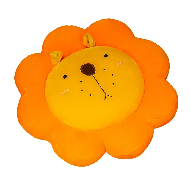 Özel çiçek şekli yastık süper yumuşak kanepe Hug Hug çiçek atmak yastık sevimli hayvan ifade yastık ev dekor