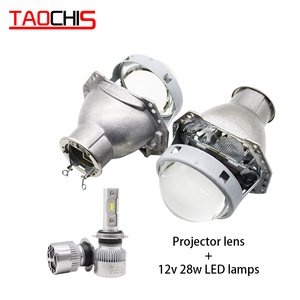 TAOCHIS 3.0英寸双氙气HELLA 3R G5 H7卤素投影仪镜头汽车HID大灯Led更换Hi/近光灯 - Product Image 3