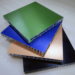 Pannelli compositi ecologici a nido d'ape in alluminio-colore personalizzato/rivestimento della parete Finsh metallo materiale da costruzione di esportazione - Product Image 5