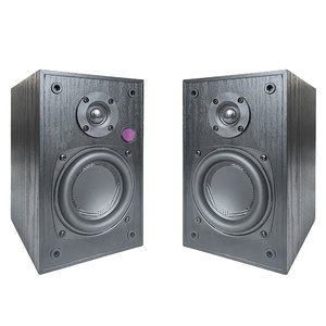 HiFi Desktop Bookshelf Speakers Pair Powered Bluetooth Compatible Active Book Shelf Speakers <strong>Computer</strong> Desk Stereo Speaker <strong>System</strong> - Product Image 1