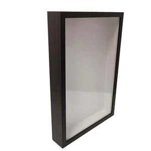 Modern Creative 6inch Shadow Box <strong>Frame</strong> 8x10 MDF Wood Picture <strong>Frame</strong> Classic Picture <strong>Frame</strong> Square Decoration Flower MDF Art 8x8 - Product Image 2