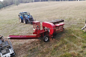 Macchine per la lavorazione della legna da ardere da 50 tonnellate per la produzione di tronchi per taglio di alberi Diesel/benzina/elettrico con grande sega circolare - Product Image 5
