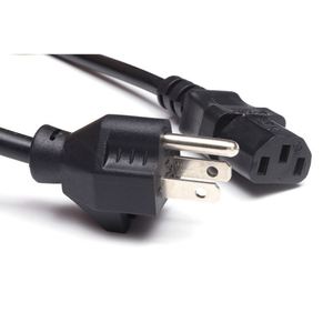 Cable de alimentación de 3 pines IEC C13 US Cable de alimentación para ordenador - Product Image 6