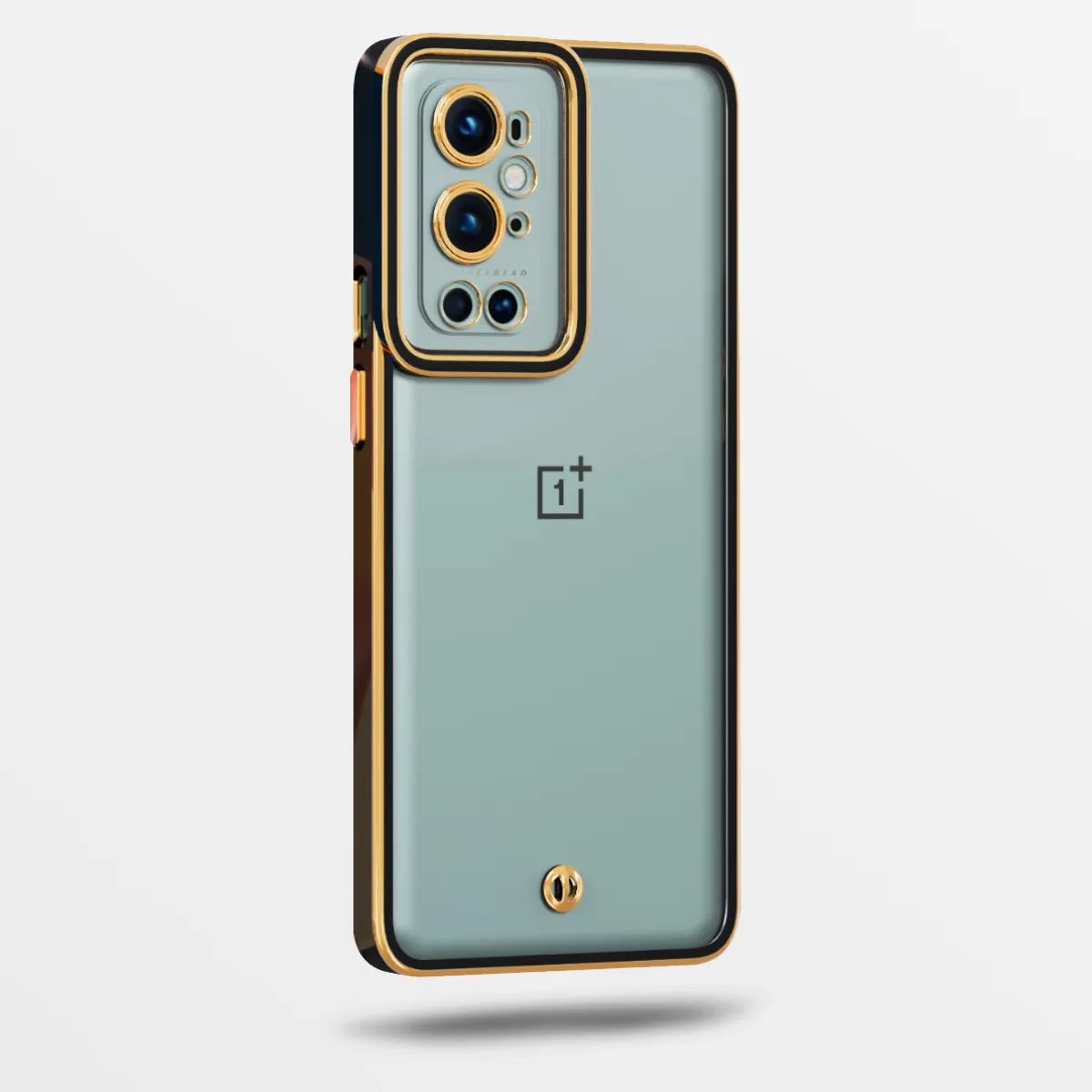 Pour Oneplus coque de téléphone transparente en TPU coloré couverture arrière antichoc à quatre coins pour One Plus Nord 2 5G,oneplus 9pro