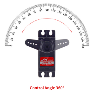 JX сервопривод PDI-6221MG-360 20 кг-см, 0,16 секунды, непрерывное вращение, высокоточный металлический редуктор, цифровой Стандартный Серводвигатель для робота - Product Image 5