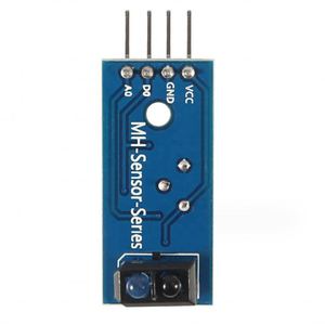 Sensor de reflexión infrarroja Módulo de evitación de obstáculos interruptor optoelectrónico TCRT5000 módulo de seguimiento de coche - Product Image 4