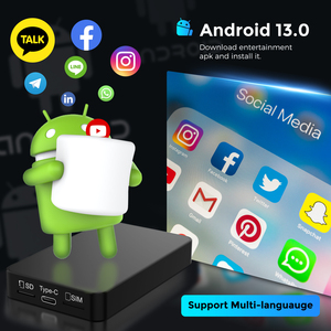 Zestech Google chứng nhận Android TV Box s905x4 bằng giọng nói từ xa 4GB 64GB 2k thông minh TV Box - Product Image 4