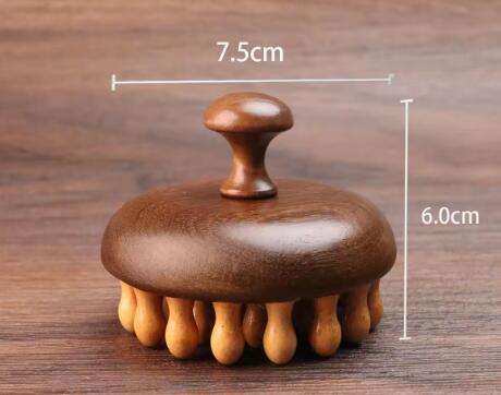 28-tooth massage comb with coarse teeth