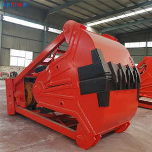 China Famous <strong>GRAB</strong> MANUFACTURER TIWIN Single /double/four Rope Clamshell <strong>Grab</strong> /Electric Hydraulic Wire Rope <strong>Grab</strong> Bucket