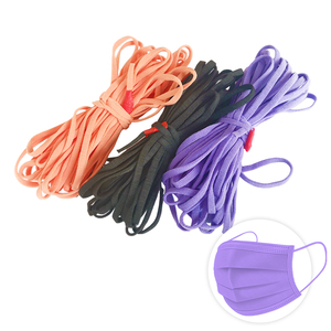 涤纶编织弹性绳带3.8毫米编织弹性绳带彩色圆形 - Product Image 5