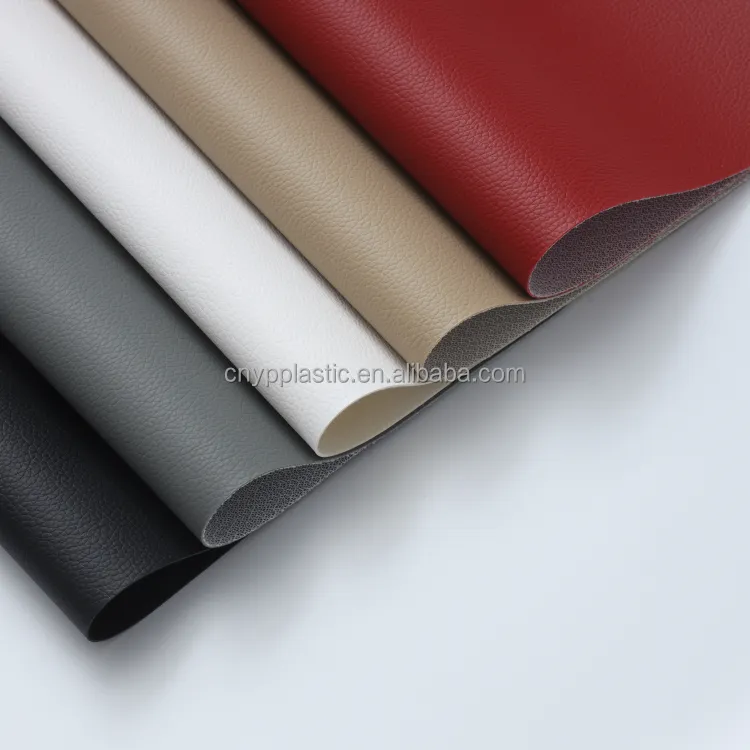 Hojas de cuero sintético para sofá, material de 0,7mm, PVC, PU