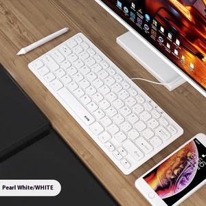 Precio barato ergonómico Plug and Play para Windows/Mac PortaUSB 87 teclas CompatiUSB con ordenador portátil/escritorio Mini PortaUSB teclado - Product Image 2