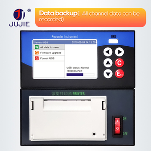 Registrador de datos de Impresión manual automático con microimpresora Entrada analógica de 6 canales