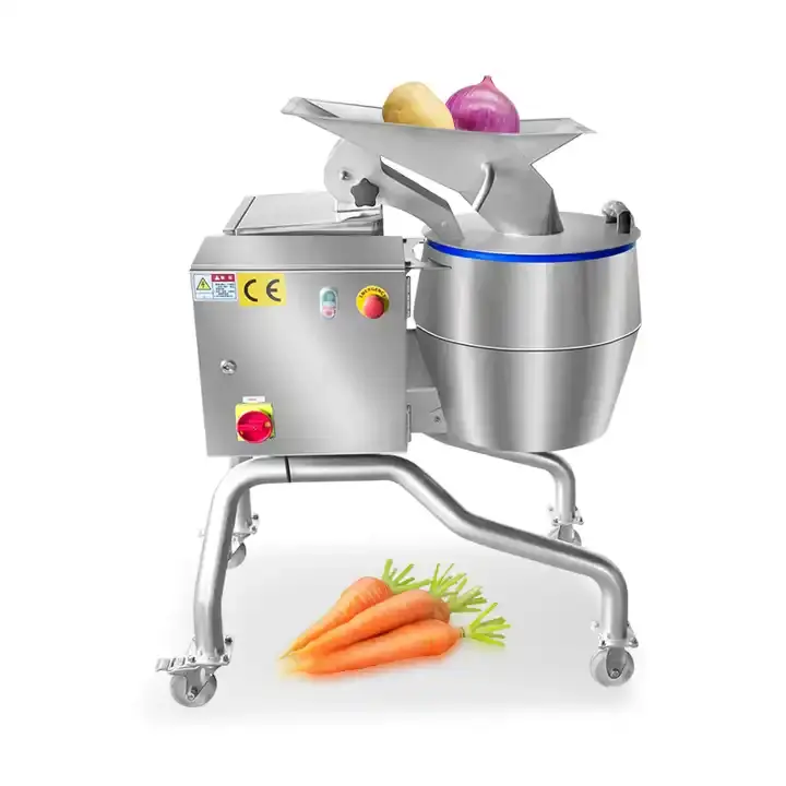 Machine à découper les choux, laitue et légumes multifonctionnelle pour le déchiquetage des oignons et des pommes de terre.