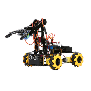 DIY Roboterarm Auto Kit ESP32 Fernbedienung Smart Robot Fahrzeug STEM Codierung Programmierung Pädagogisches Lernen für Arduino