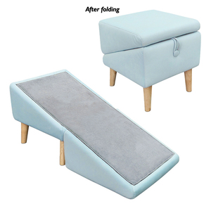 2in1 cabrio Pet merdiven sandalye katlanabilir Pet adımlar ile insan oturma fonksiyonu kaymaz dayanıklı Pet tırmanma yardım mobilya - Product Image 5