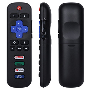 ABS-Kunststoff fernbedienung für Roku TV Smart Wireless RF-Silizium tastatur Feste rollende Lerncode ROHS-zertifizierte Garantie