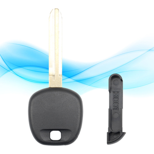 MS araba anahtarı TOY43 t-oyota TOY44D için kesilmemiş bıçak boş kılıf yedek araç Fob kimliği 4D67 çip Transponder anahtar - Product Image 2