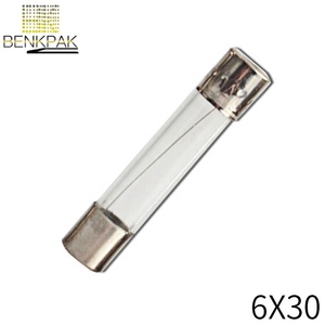 6 * 30mm高速演技ガラスヒューズ250V,高容量1A 1.5A 2A 2.5A 3A 4A 5A 6A 7A 8A 10A 15A 20A 25A 30A - Product Image 2
