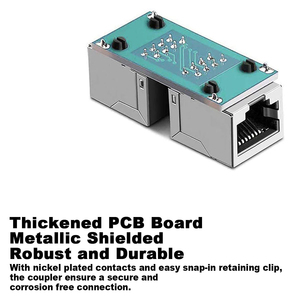 <strong>Ethernet</strong> Extender 1000Mbps Cat7 Cat6 Cat5e <strong>Ethernet</strong> Cable Extender Female to Female <strong>Ethernet</strong> Adapter LAN Connector RJ45 Coupler - Product Image 3