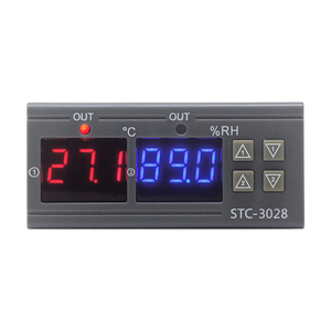 STC-3028 DC12Vデュアルディスプレイデュアル温度湿度コントローラー温度コントローラー (1Mケーブル付き) Stc3028 - Product Image 6