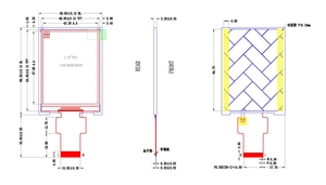 Modulo Display LCD grafico da 2.8 pollici TFT