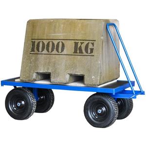 Metal Turntable <strong>Trolley</strong> with Four-Wheel Customizable OEM Iron Product - Product Image 2
