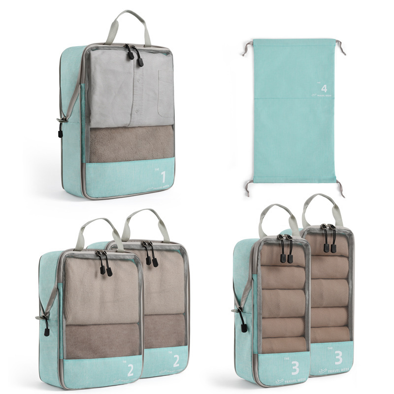 Six-piece set (blue)