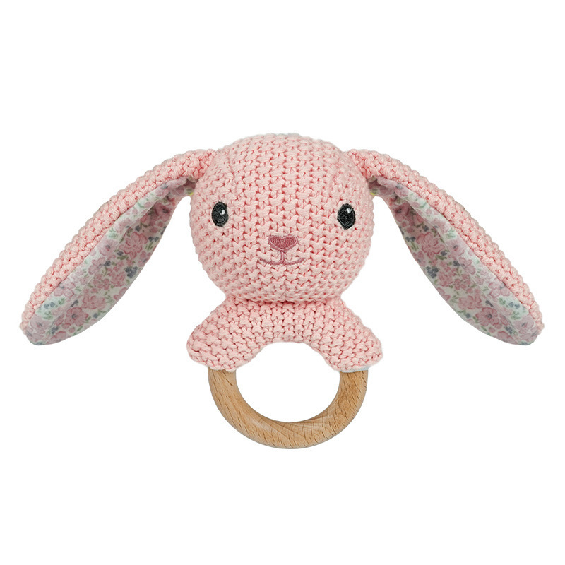 Campanello a mano con coniglio Long-eung