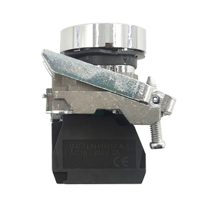 Durevole interruttore a pulsante da 22mm unità di controllo momentanea serie XB4BA pannelli di automazione industriale in metallo XB4BA21 XB4BA31 XB4BA51 - Product Image 4