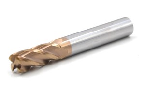 数控硬质合金2/3/4槽角半径立铣刀铣刀涂层 - Product Image 5