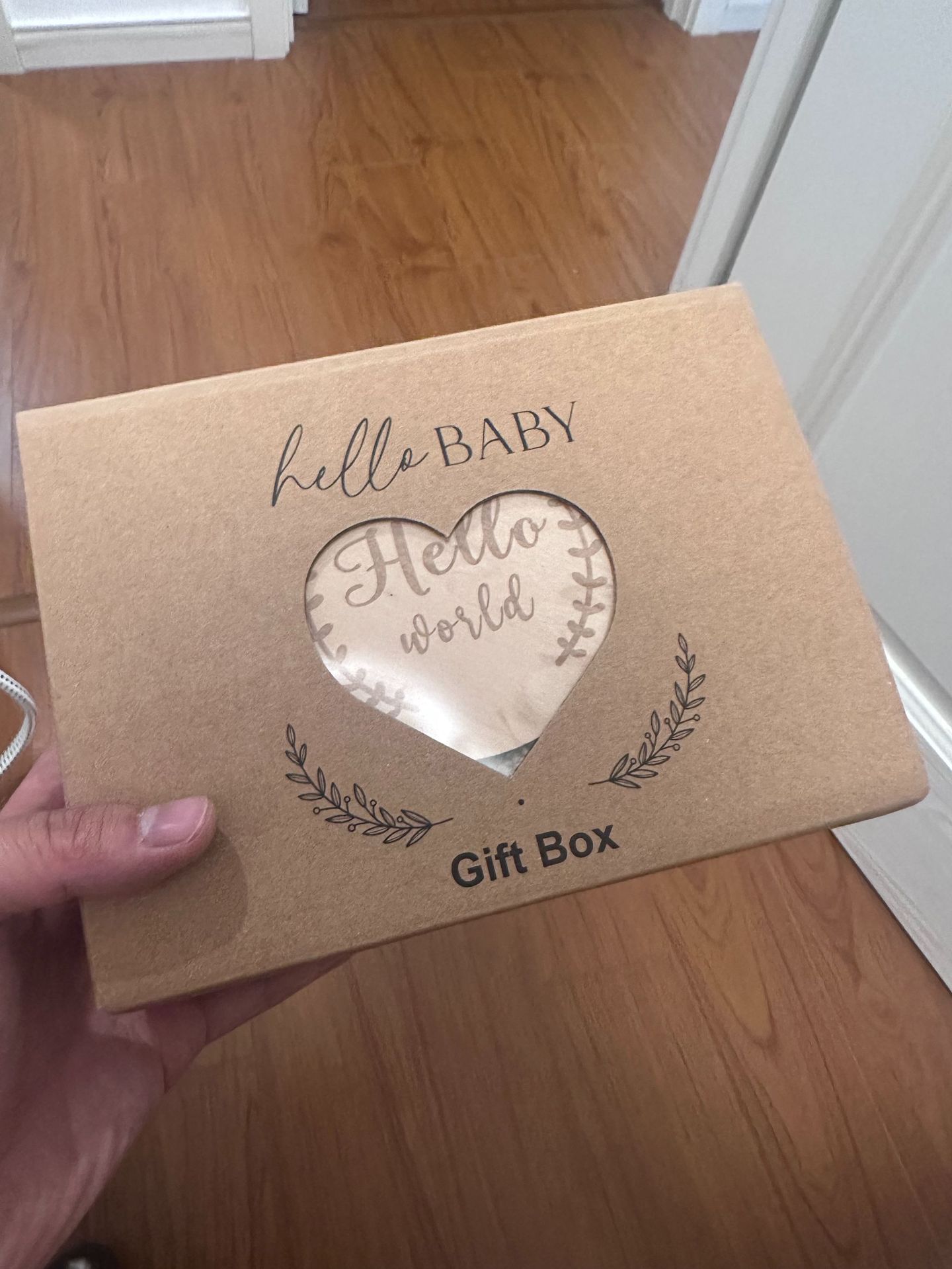 Coffret cadeau en peau de vache