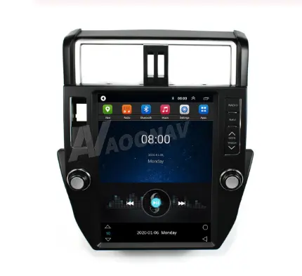 AOONAV Tesla estilo Android navegación GPS del coche para Toyota RAV4 2008-2012 autoradio Multimedia reproductor de la unidad