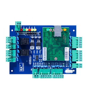 Viertüriges Netzwerk zugriffs bedienfeld mit Software kommunikation protokoll TCP/IP-Steuer platine Wiegand Reader für 4-türige Verwendung