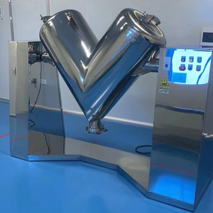 250 kg otomatik tuz baz V Blender karıştırıcı döner karıştırıcılar için gıda kimyasalları çekirdek Motor bileşeni kuru toz işleme - Product Image 6