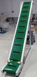 Flexible PU Belt Roller <strong>Conveyor</strong> Motor Express Warehouse <strong>Loading</strong> and <strong>Unloading</strong> <strong>Automatic</strong> Elevator <strong>Conveyor</strong> Machine - Product Image 3