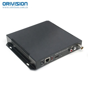 Codificador de vídeo de interfaz analógica, Full HD, 1080P, HDMI, CVBS, MPEG4, H.264, para transmisión en vivo IPTV - Product Image 1