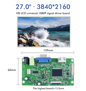 Monitor de escritorio 4K de 27 pulgadas, pantalla de panel LCD, resolución de 3840*2160, interfaz eDP con placa VGA a EDP de 1/2/2/ - Product Image 6