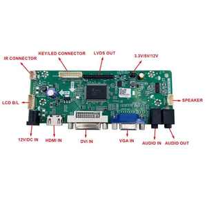M.NT68676.3 driver <strong>board</strong> support Dual LVDS with 1920*1080@60HZ, support <strong>VGA</strong> signal <strong>input</strong>,driver <strong>board</strong> - Product Image 2