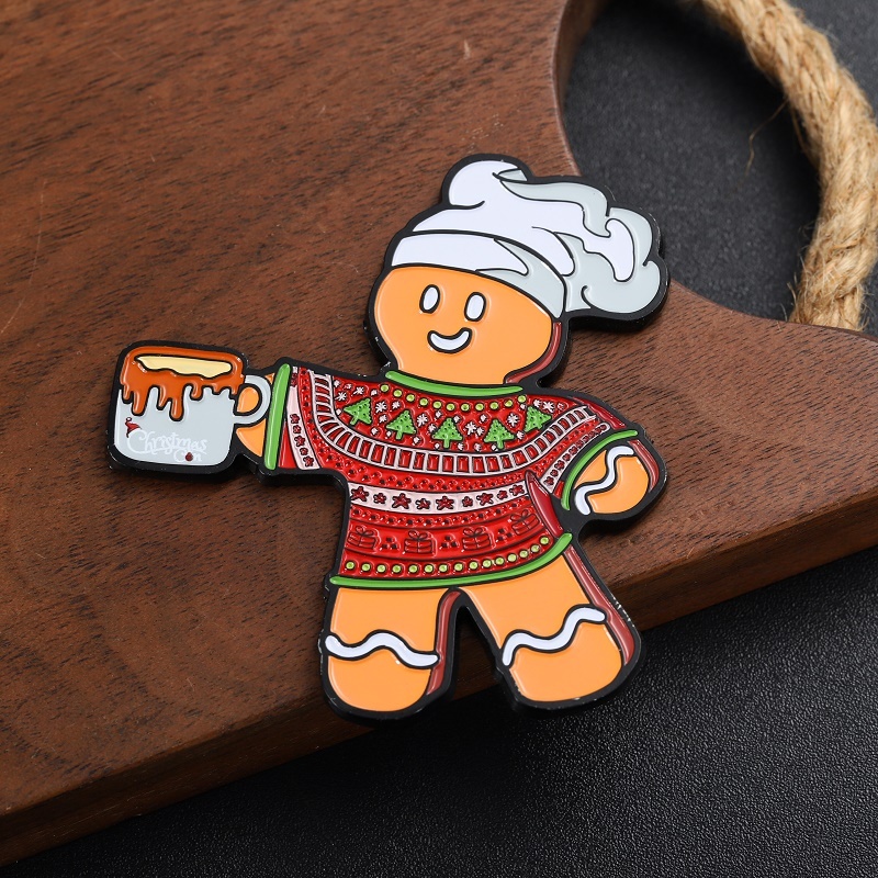 Imán de nevera navideño