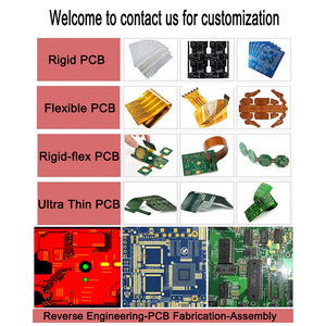 Jerico定制单面镀金数控HDI印刷电路板键盘用多层家电PCBA - Product Image 2