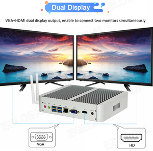 Eglobal Intel Core I5-10310U/1135G7 Mini PC 32GB D4 Fanless Dual Display <strong>Desktop</strong> <strong>Computer</strong> 15W Win11 8USB Tiny PC - Product Image 4