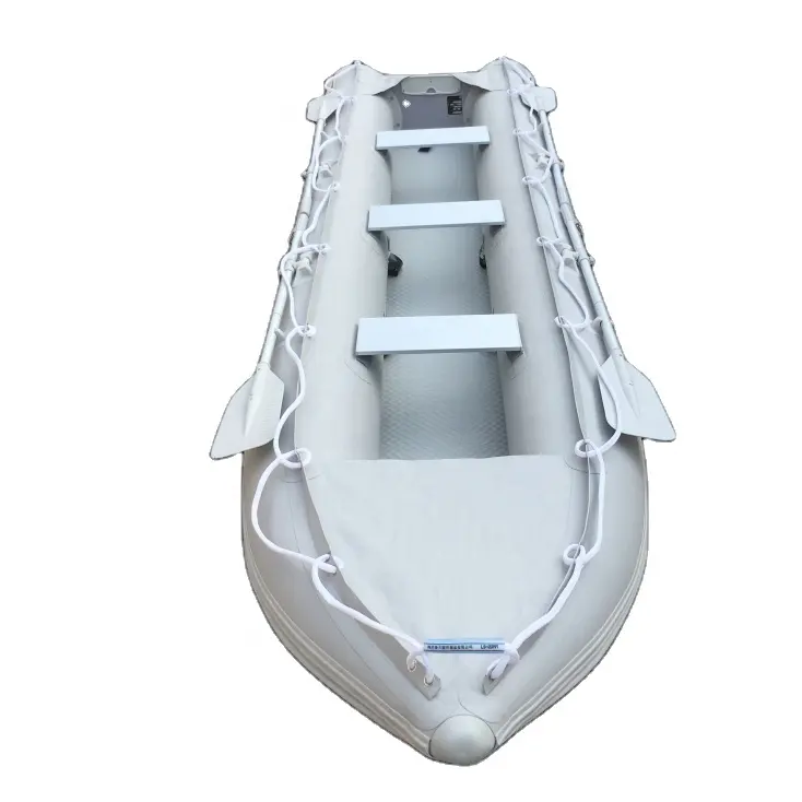 GTK470 Goethe-kayak inflable de PVC Exta, alta resistencia, para pesca, a la deriva, con asiento de barco de aluminio