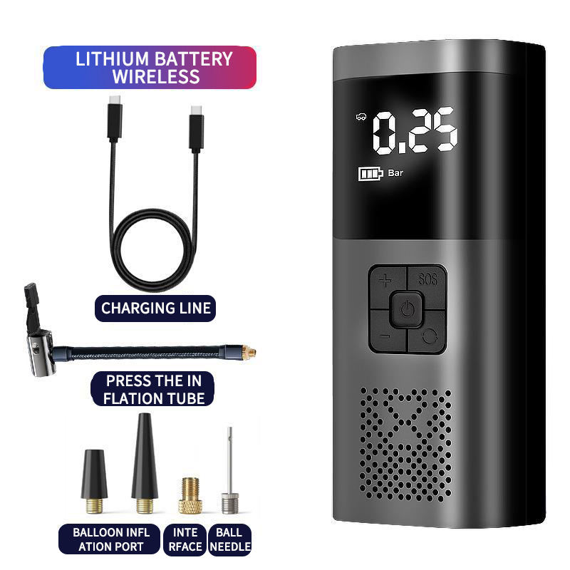 Noir-affichage numérique sans fil