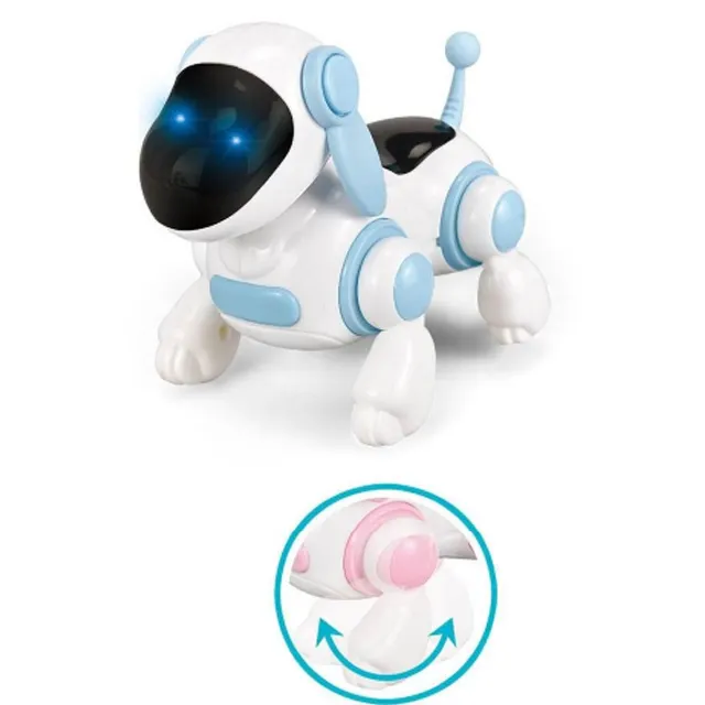 Interaktive intelligente preisgünstige elektronische Spielzeug Kunststoff Roboter Hund Smart für Kinder zum Verkauf