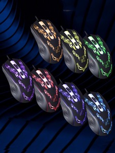 Il più nuovo Mouse ottico cablato per computer colorato con incisione laser 139 per l'uso in ufficio desktop - Product Image 3