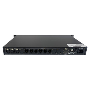 Procesador de audio digital DSP de alta calidad, sonido profesional de 2 entradas y 6 salidas, rendimiento de escenario