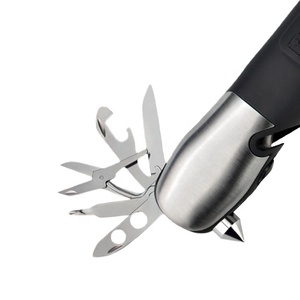 CZ-SHF-06 USB sạc LED ánh Sáng Ngọn đuốc ánh sáng mạnh mẽ an toàn búa đa công cụ làm bằng nhựa Zoom - Product Image 3