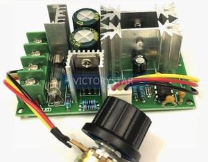 DC motor speed regulator 12V24V36V48V high-<strong>power</strong> drive module <strong>PWM</strong> <strong>controller</strong> 20A regulatorDC10-60V Dimmer/speed <strong>controller</strong> DC mo - Product Image 1